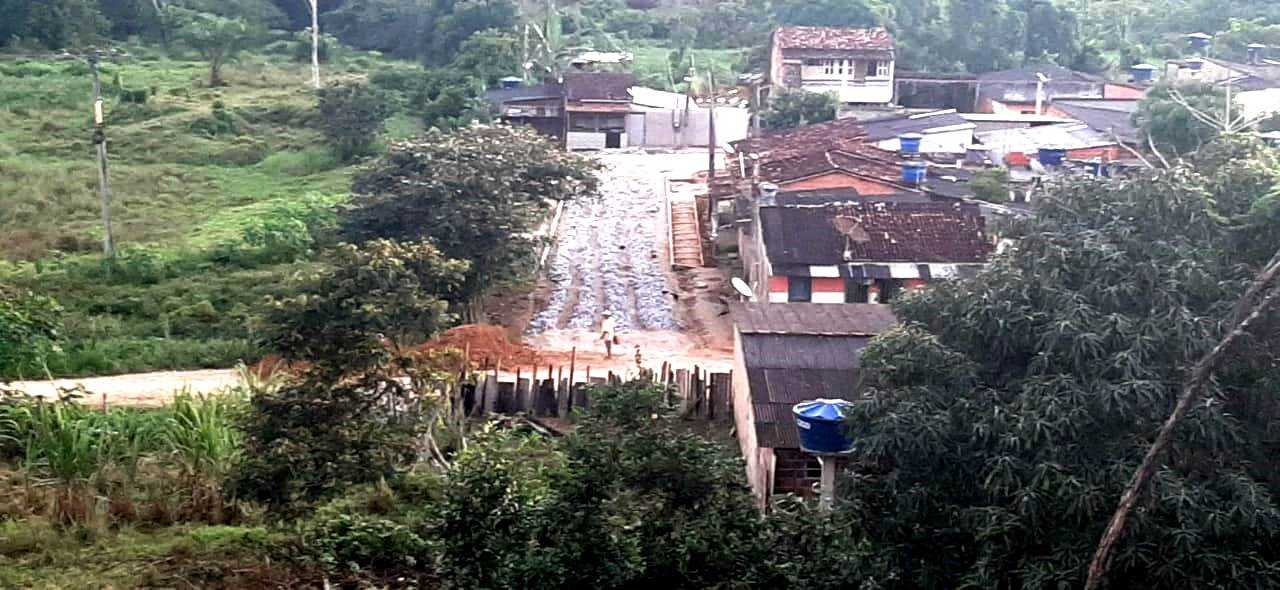 Camacã: Mais 2 ruas em fase de conclusão em São João do Panelinha